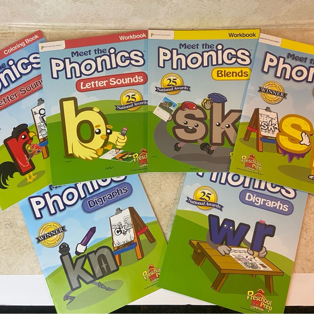 Meet the Phonics Workbook Set of 6 New